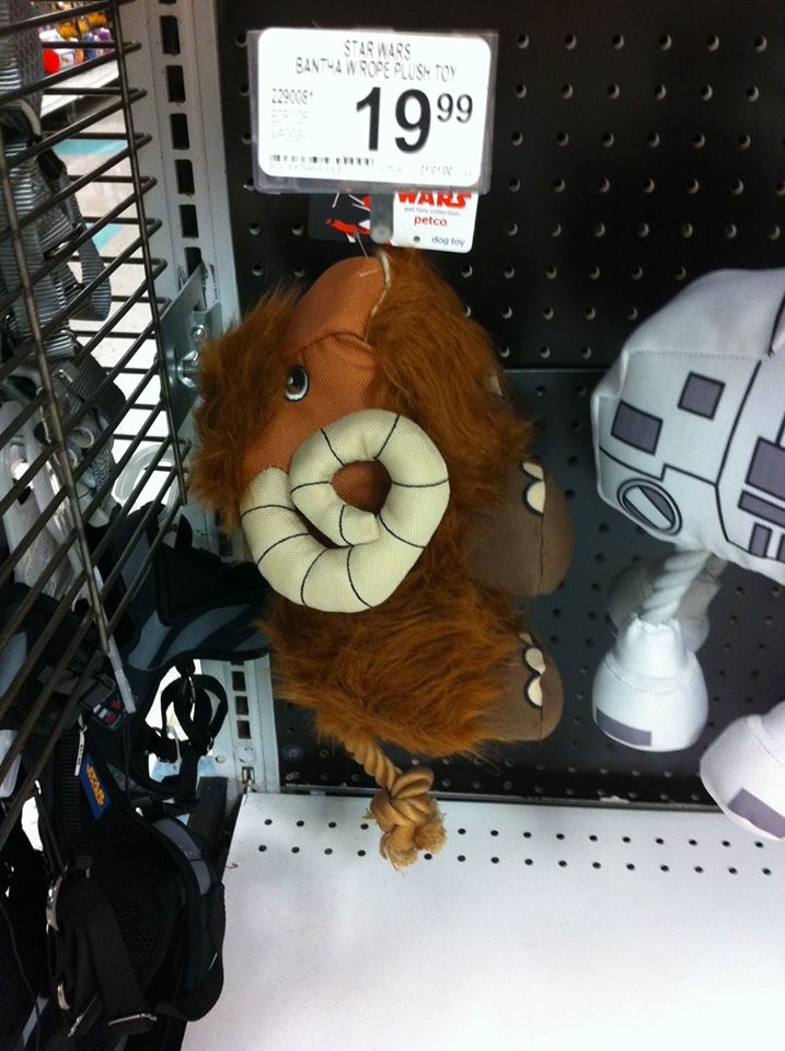 chewbacca dog toy petco