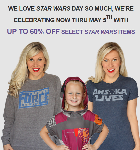 2015-05-04 21_53_58-MAY THE 4TH BE WITH YOU Special Star Wars Sale! - Inbox - yodasnews@kid4life.com