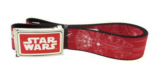 2015-06-24 12_28_20-Star Wars Web Belt 1.5_ Wide MILLENNIUM FALCON Blueprints Red_White at Amazon Me