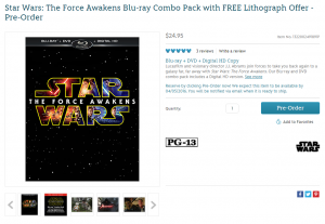 2016-03-05 00_30_00-Star Wars_ The Force Awakens Blu-ray Combo Pack with FREE Lithograph Offer - Pre